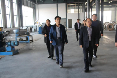 縣工信局、縣科技局、縣促進(jìn)會到泰來鋼構(gòu)走訪調(diào)研