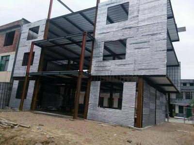 一體成形裝配式鋼混結(jié)構(gòu)建筑4層住宅、4-6層廠房、6-11層辦公樓工藝流程圖集