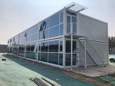 濟南房艙醫院用房鋼結構活動板房住人集裝箱房屋廠家